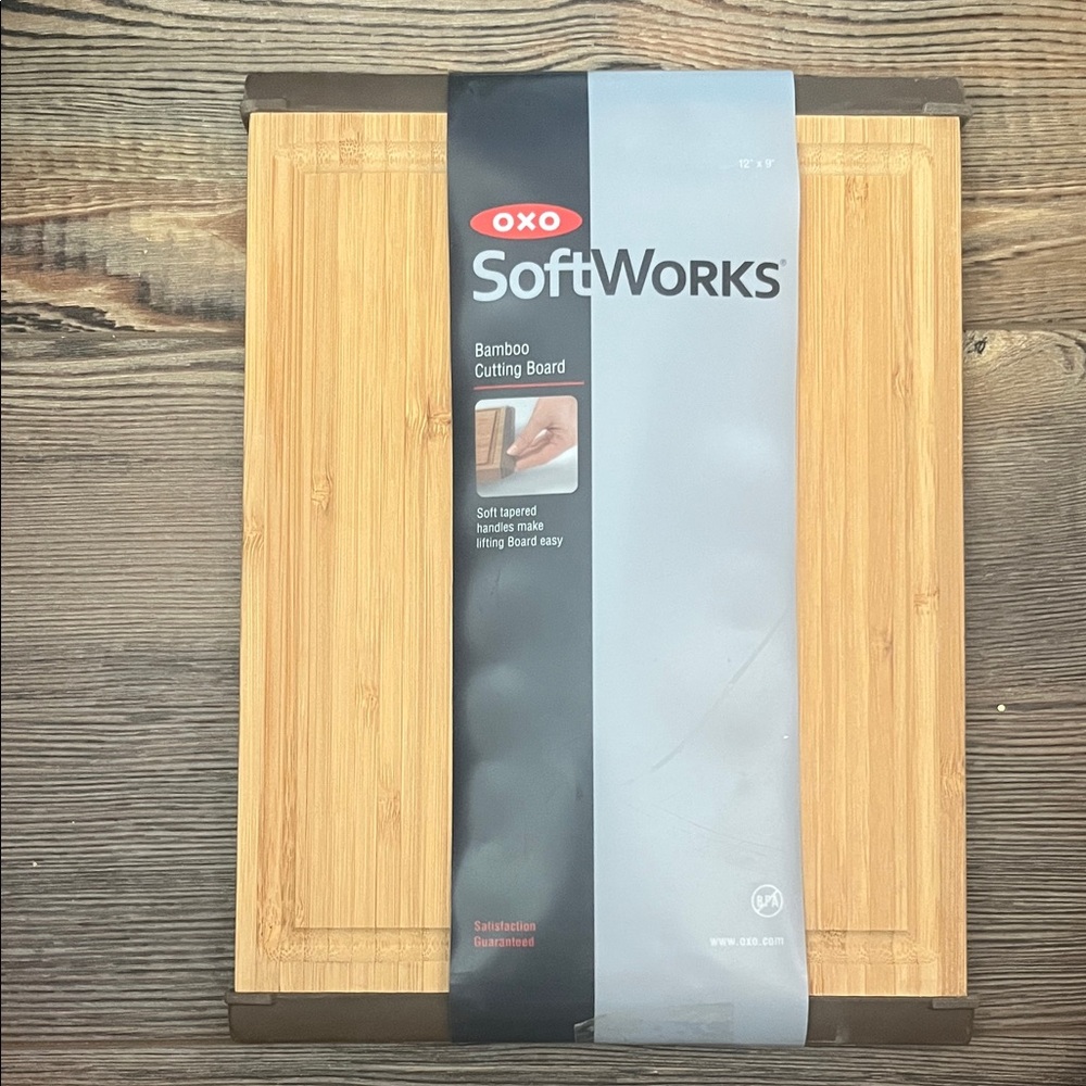 OXO SoftWorks Bamboo Cutting Board